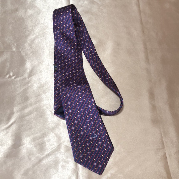 Gucci 100% Seta Silk Tie Made In Italy ๐ฎ๐น - Picture 4 of 14